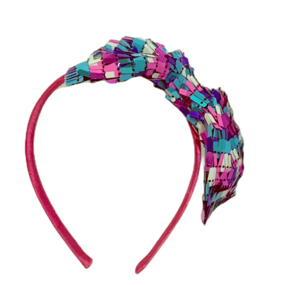 Bands 2 for $10. Brightly colored headband.